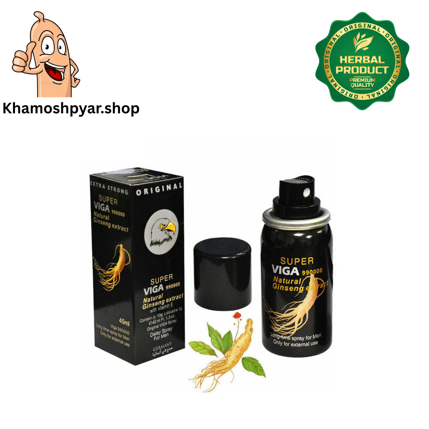 Viga ginseng 990000 spray